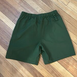 Fundamental Short II Men’ Med Green Polyester Linerless Activewear Shorts P10
